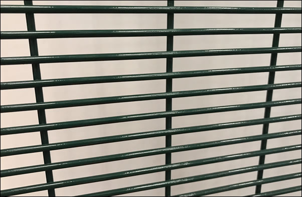 12.7 x 76.2mm MESH finger proof welded mesh security fencing panel