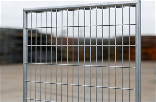Galvanized fencing wire mesh infill panels welded 120x200mmx5mm